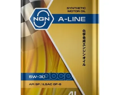 фото NGN 5W-30 A-Line Sp/Ilsac Gf-6 4Л (Синт. Мотор. Масло)