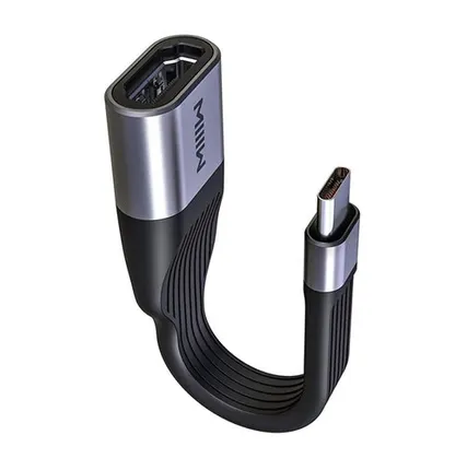 Фото №0 Адаптер-переходник Xiaomi Miiiw Adapter Type-C to HDMI (Type-C to HDMI) 14 см, чёрный