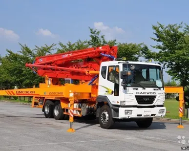 фото Аренда и услуги автобетонасоса ISUZU