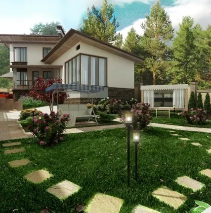 Фото №0 Обустройство частных дворовых территорий