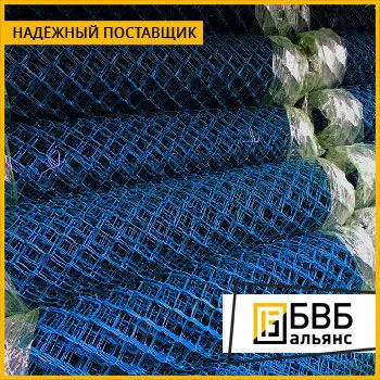 Фото №0 Сетка рабица с полимерным покрытием 50х50х2,8 (рулон 1,5х10м)