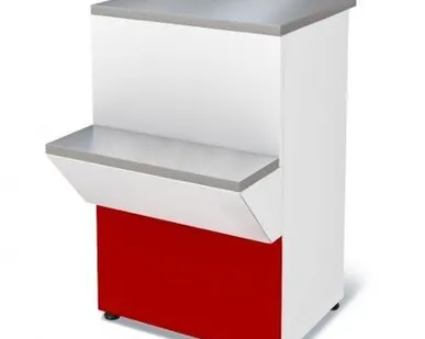 фото Прилавок П2629 Нова неохл. (красный)