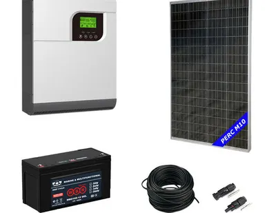 фото Солнечная электростанция 1,4 кВт*ч в сутки ECO GEL PWM 2024 МОНО с крепежом