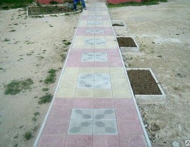 фото Укладка тротуарной плитки