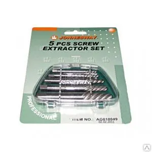 Фото №0 Комплект экстракторов 5 предметов (5/64"-19/64") jonnesway ag010049