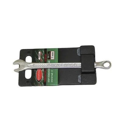Фото №0 Автоаксессуары ROCKFORCE Ключ комбинированный ROCKFORCE RF-75607 "Profi" 7мм, на пластиковом держателе