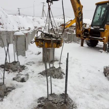 Фото №0 Срубка свай