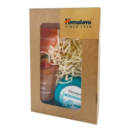 Фото №0 Косметический набор Гель для умывания Персик 100мл + Питательный крем 50мл Himalaya |Хималая 150мл