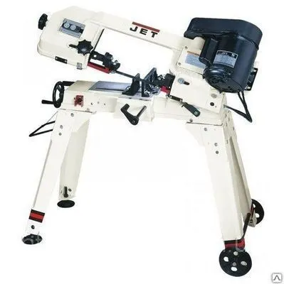 Фото №0 Ленточнопильный станок по металлу JET-HVBS-56M-670 Вт,220 V,1640 мм,0-45