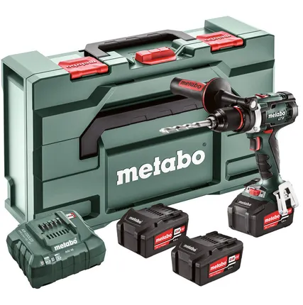 Фото №0 Шуруповерт METABO BS18LTX Impuls Set 3x4.0 Metalock 602191960