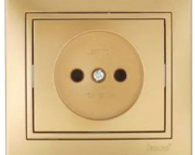 фото Розетка 1-м СП Мира б/з керам. ольха