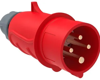 фото Вилка эл. каб. 16А 3P+PE 380В IP44 MAGNUM ССИ-014 ИЭК PSN02-016-4