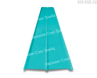 фото Металлический софит Pe 0.45 RAL 5021