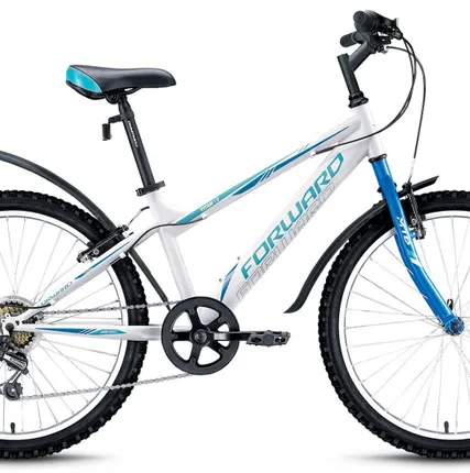 Фото №0 Велосипед Forward Titan 1.0 белый 14"/24" (2017)