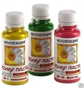 фото Паста колеровочная Коллекция  0,1л № 34 лаванда