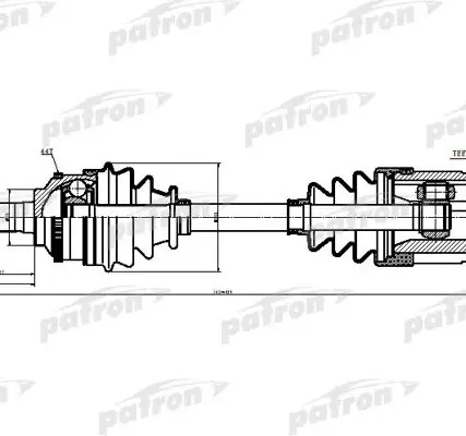 Фото №0 PDS2923 Полуось