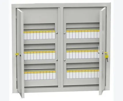 Фото №0 Щит навесной металлический ЩРн-72з IP31 с замком ИЭК