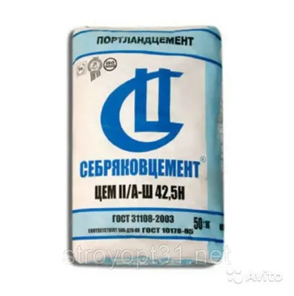 Фото №0 Цемент М-500 Д-20 50кг Себряковский