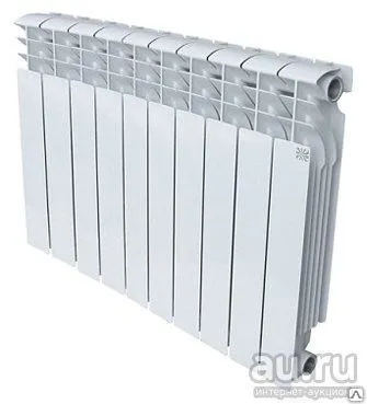 Фото №0 Радиатор алюминиевый 10 секций 500х80мм STI