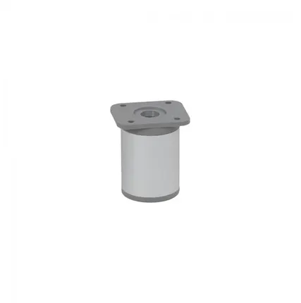 Фото №0 Опора меб. алюм. DAP-77 h60 с регул. алюминий AKS