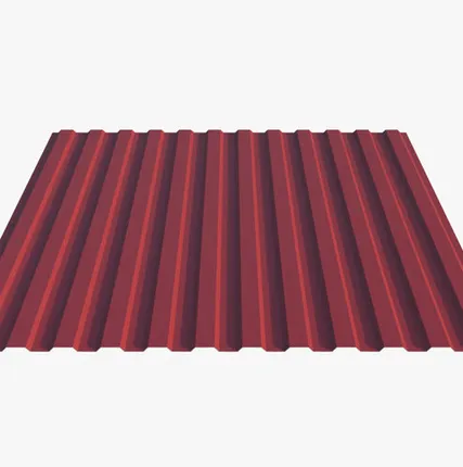 Фото №0 Профнастил Н10.40 ОН 0.35-0.4 мм RAL 3003, Рубин