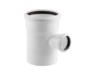 фото Тройник ELITE МК МПП 110/50х87,белый, РТП