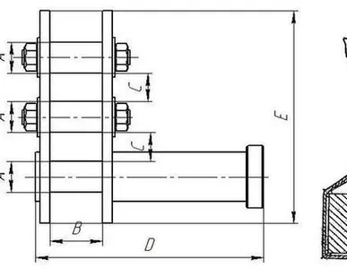 фото Замок Смаля гп 1,0 т.