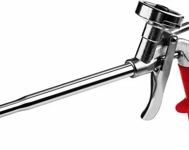 фото Пистолет для пены металлический Зубр