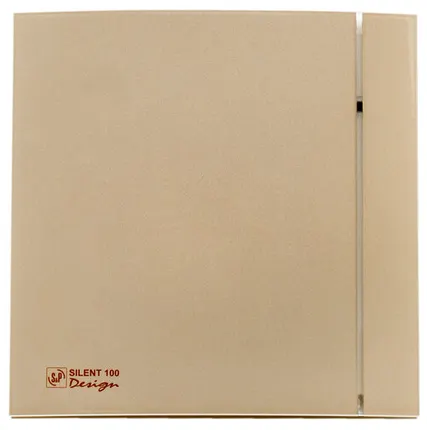 Фото №0 Осевой накладной вентилятор SILENT 100 CZ Design Champagne-4C шампань Soler&Palau