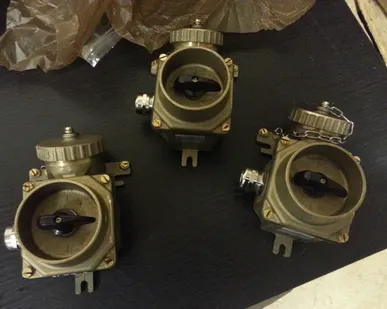 фото Розетка штепсельная морская с выключателем РШМВ-А, РШМВ-Л