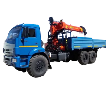 фото Манипулятор-вездеход КАМАЗ 43118 (борт 20 т, стрела 8 т)