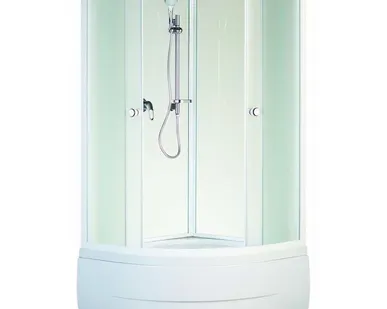 фото Кабина душевая Aquapulse 8501В 900х900х1950 мм матовое стекло
