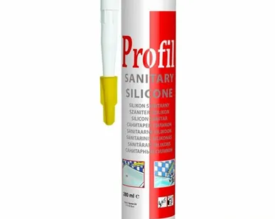 фото Герметик силиконовый универсальный белый СОУДАЛ PROFIL 270мл