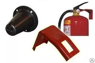 Фото №0 Кронштейн к огнетушителю