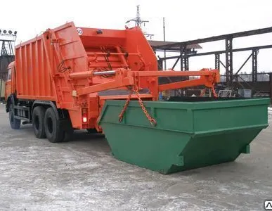 фото КО-427-01 на шасси КамАЗ 65115 Мусоровоз (c порталом)