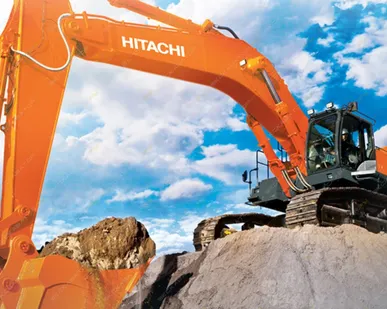 фото Аренда гусеничного экскаватора Hitachi ZX200, Москва
