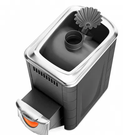 Фото №0 Банная печь ТМФ Ангара 2012 Inox ДНС ЗК антрацит