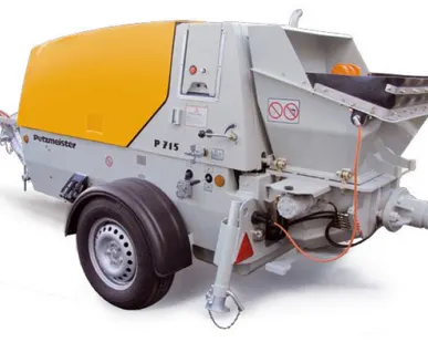 фото Бетонные насосы трейлерного типа TM50E