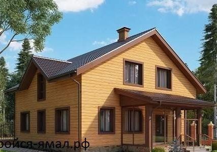 Фото №0 Каркасный дом 221.6 м2 двухэтажный