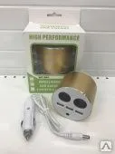 Фото №0 Разветвитель на 2 прикуривателя и 3 USB WF-084