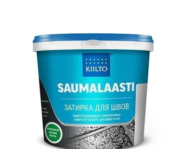 фото Затирка Kiilto Saumalaasti №50 черный 3 кг