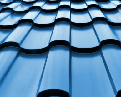 фото Металлочерепица Сицилия полиэстер RAL 5005 1120х0,45