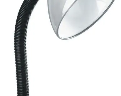 фото Светильник KD-301 настол. база 230В 60Вт ЛОН E27 серебр. Camelion 10992