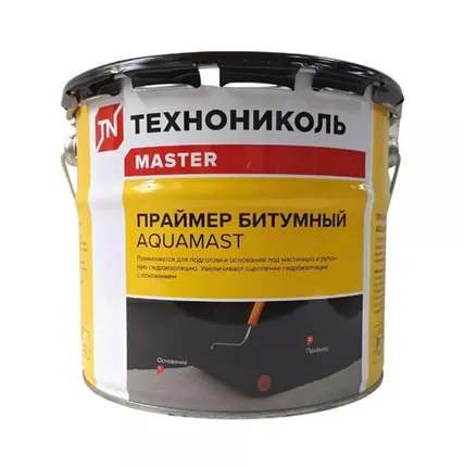 Фото №0 Праймер битумный АкваМаст ведро 3 л
