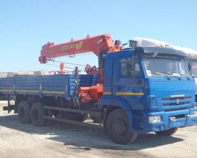 фото Автомобиль КАМАЗ-65117-3010-23(А4) с КМУ Palfinger Инман IT-150 (ИТ-150)