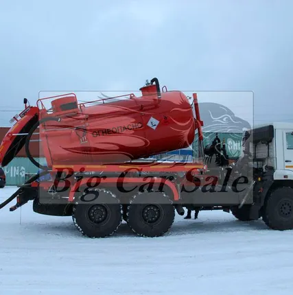 Фото №4 Автоцистерна нефтепромысловая АКНС-10 на полноприводном шасси КАМАЗ 43118