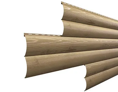 фото Металлический сайдинг WOODSTOCK - 3000, 0.5_(ECOSTEEL, Сосна)