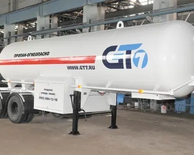 фото Полуприцеп-цистерна газовоз ППЦТ-20, транспортировщики СУГ (пропан-бутан)