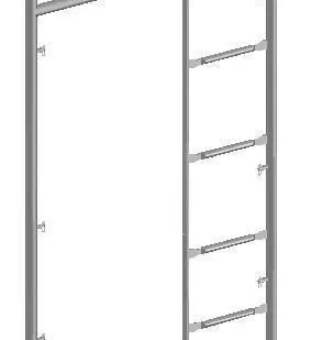 фото Рама с лестницей ЛРСП 200 (до 40 метров)