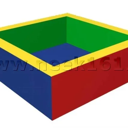 Фото №0 Сухой бассейн «Квадратный»